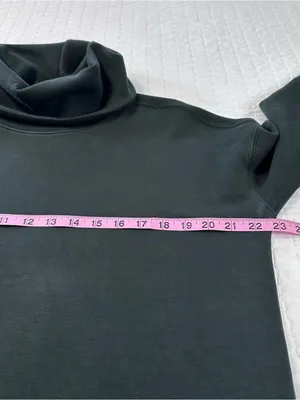 SPANX AirEssential Black Cowlneck Tunic Pullover
Sweater Turtleneck Women's M thumbnail 9