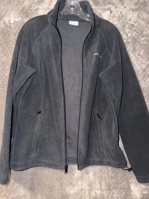 Columbia Women's Charcoal Benton Springs Full Zip Fleece Jacket thumbnail 10