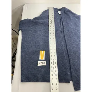 Womans Old Navy Medium Blue Long Sleeve Open Front Cardigan Sweater thumbnail 6
