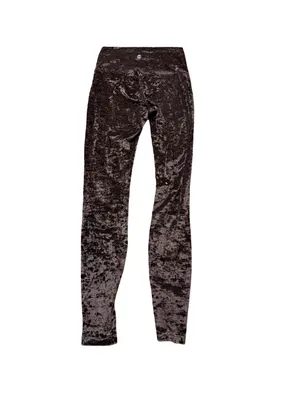 ✨🖤 Lululemon Wunder Lounge High Rise Tight‎ 28” Crushed Velvet Size 6 🖤✨ thumbnail 5