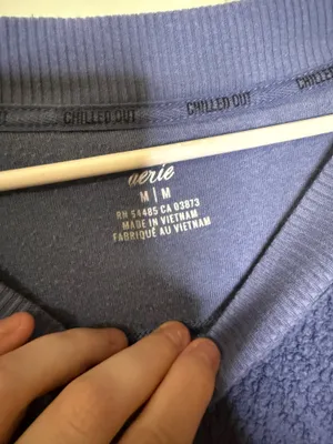 Aerie Oversized Crewneck Pullover Sweatshirt thumbnail 3