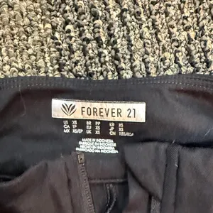 Forever 21 Black Utility Jacket with White Lettering thumbnail 2