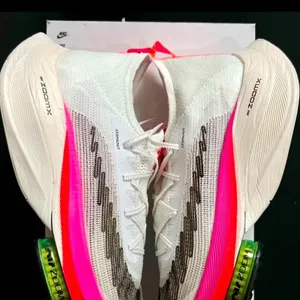 Nike White and Pink Athletic Shoes for Performance Alphafly Next% Flyknit. thumbnail 2