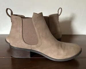 Taupe Ankle Boots Tan Size 7 thumbnail 6