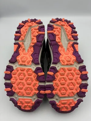 New Balance All Terrain Womens Running Shoes 8 Black Purple Mesh 412 V3 TechRide thumbnail 11