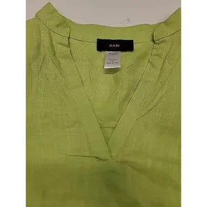 Womens Rain V-Neck T-Shirt -Green - Size M thumbnail 4