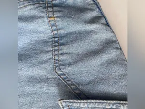 Ladies Justin Allen vintage western denim jean shirt casual fall winter Large thumbnail 6