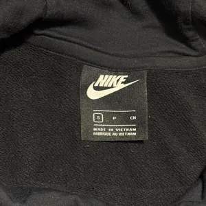 Nike Funnel Neck Hoodie with White Swoosh Logo Women's Size Small thumbnail 5