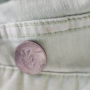 Free People Green Skinny Jeans Size 27 Free People Green Ankle Zip Skinny Denim thumbnail 8