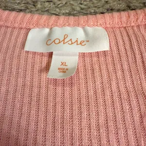 Colsie Balletcore Pink Cozy Wrap Top, Bralette, & Ribbed Jogger Set - size XL thumbnail 6