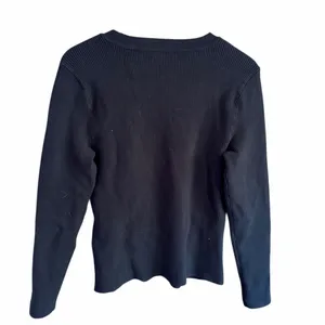 Abercrombie & Fitch Ribbed Thick Sweater Black Size XL thumbnail 3