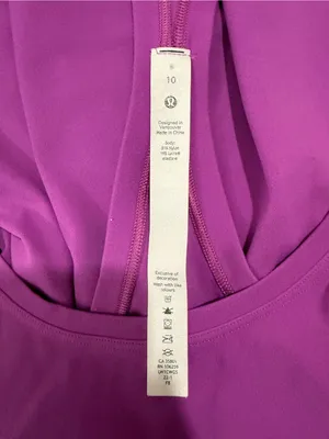 lululemon athletica V-Back Active Tank in Vibrant Purple thumbnail 5