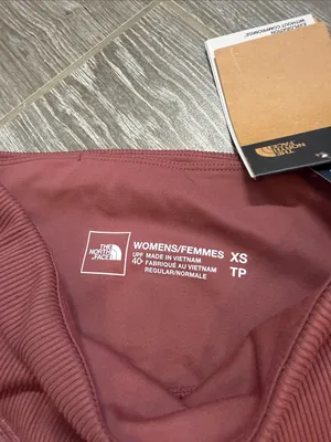 NEW! The North Face Womens Mauve High-Waist slim fit flash dry Leggings XS thumbnail 3