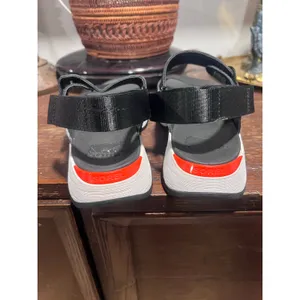 SOREL Kinetic Impact 2 Black Leather Sporty Chunky Strappy Sandals 7.5 thumbnail 7