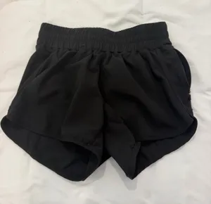 Black Shorts Size Tag is torn off but I think size Small thumbnail 1