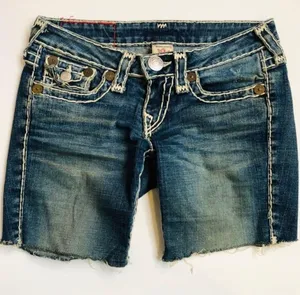 True Religion Billy Super T raw hem Shorts thumbnail 14