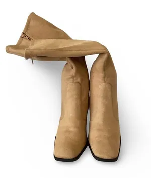 Aerosoles Canmidd Camera Fresh Tan Suede Boots thumbnail 2
