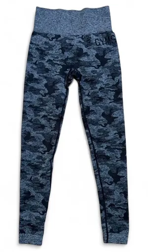 Gymshark Adapt Camo seamless leggings black and gray pattern thumbnail 1