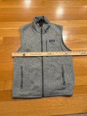 Patagonia Gray Heather Full-Zip Fleece Vest thumbnail 5