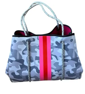 Haute Shore Greyson Tote & Wristlet Gray thumbnail 1