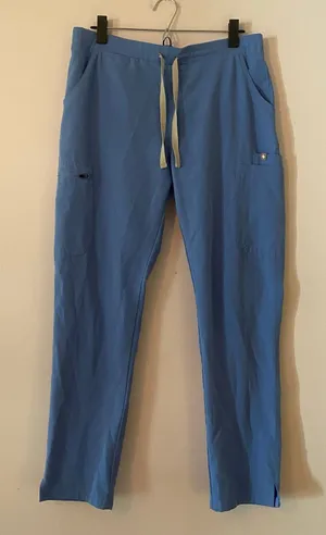 FIGS Ceil Blue Yola Straight Leg Scrub Pants Uniform Nurse Doctor Women's Medium thumbnail 1