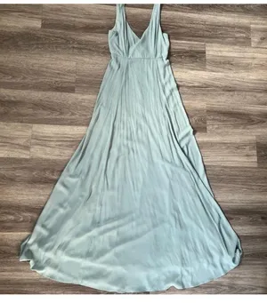 Show Me Your Mumu Jenn Silver Sage Maxi Dress thumbnail 2