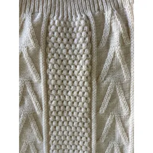 Cladyknit Donegal Irish Fisherman Cable Knit 100% Pure Wool Sweater Vintage 80s thumbnail 3