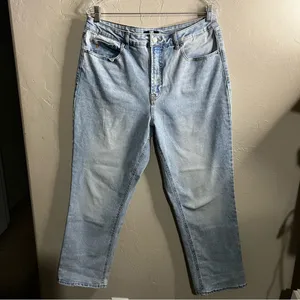 Frye Stevie High Rise Light Wash Straight‎ Denim Jeans thumbnail 4