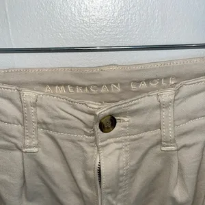 American Eagle Khaki Super Stretch Pants Extra Long thumbnail 2