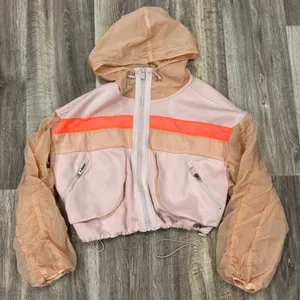 Free People FP Movement Summer Breeze Sweat Windbreaker Hoodie Jacket Women’s XS thumbnail 3