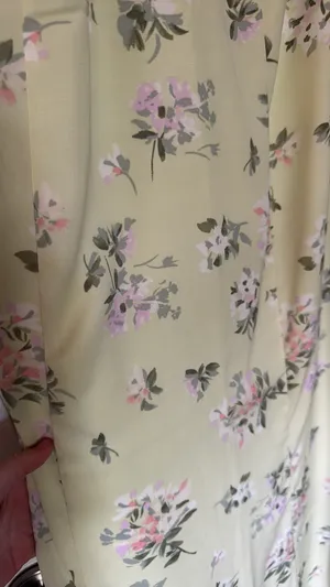 Abercrombie Green Floral Dress Midi thumbnail 2