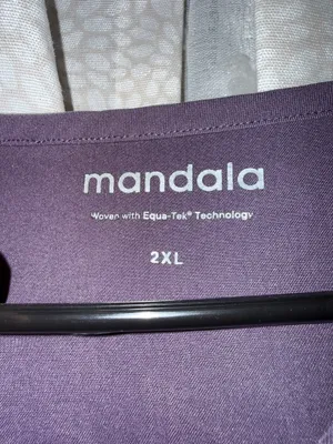 Mandala Scrubs Scrub Top thumbnail 2