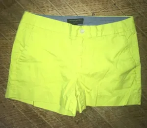 Banana Republic lemon yellow Hampton fit size 4 shorts thumbnail 1