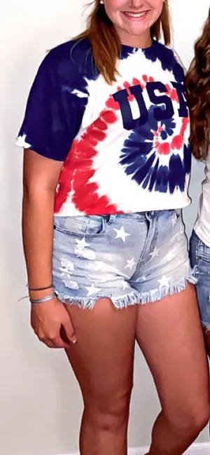 USA Cropped Tie thumbnail 1