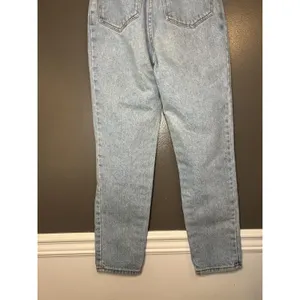 Bongo Jeans Juniors 5 Blue Light Wash High Rise Mom Denim Made In USA Vintage thumbnail 7