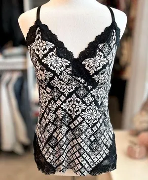 WHBM black and white Camisole Tank Small thumbnail 1