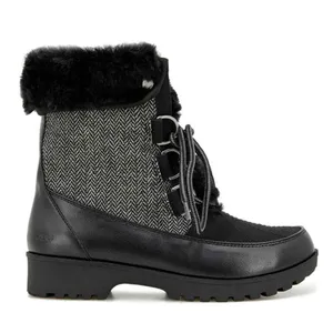 JBU Women’s Boots Size 6‎ Black Memory Foam Waterproof Warm Winter Faux Fur NWT thumbnail 2