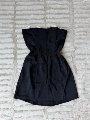 Princess Polly Black Bow Dress 4 thumbnail 4