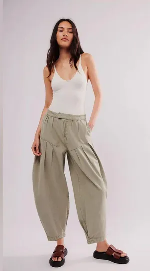 Free people Sarina Pleated Trousers thumbnail 1