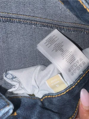 Michael Kors Dark Blue Denim Cutoff Shorts thumbnail 3