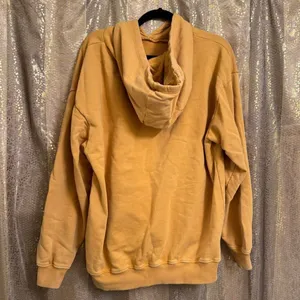 Aerie OFFLINE Oversized Golden Yellow Hoodie Sweatshirt Small thumbnail 5