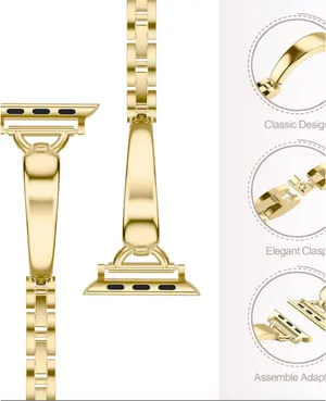 Series 7 Apple Watch 41mm Gold thumbnail 4