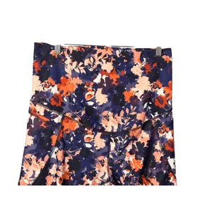 Old Navy Leggings L Multi Floral Powersoft Go Dry High Rise Pockets Athleisure thumbnail 3