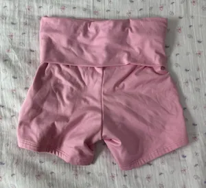 Amare Pink Foldover Shorts thumbnail 1