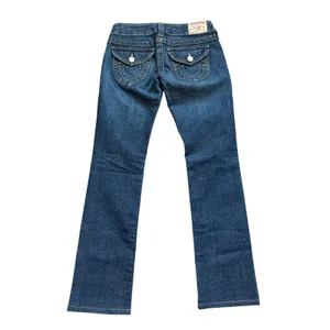 Vintage ‘00s True Religion Billy Dark Wash Low Rise Jeans Size 26 Made in U.S.A. thumbnail 5