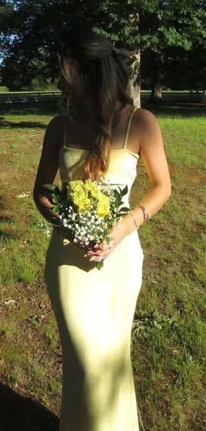 Amazon Dress - Baby Yellow XS thumbnail 1