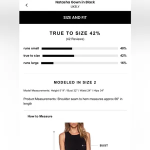 Likely Natasha Gown in Black thumbnail 4