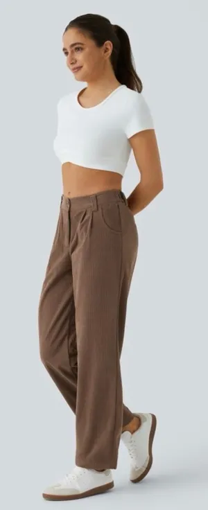 HALARA Brown AuraCord Trousers xsp thumbnail 1