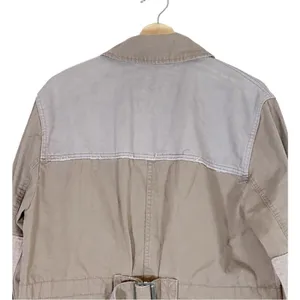 Free People We the Free Apollo Distressed Utility Jacket Size Small thumbnail 7