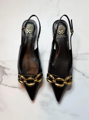 Vince Camuto Valiey Kitten Slingback Pumps thumbnail 1